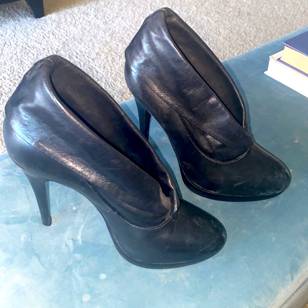 Aldo black booties